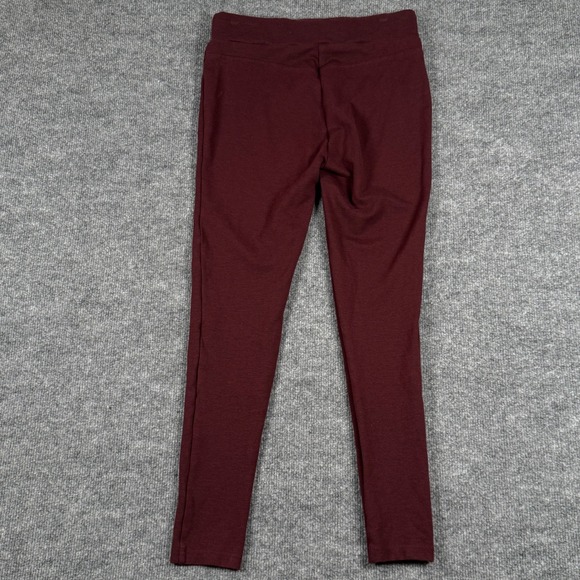 LOFT Size Small Leggings Mid Rise Ankle Textured Knit Ponte Pants Fall Fashion - Picture 4 of 9